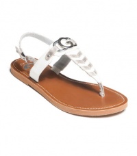 G by GUESS Brila Sandal, WHITE MULTI (9)