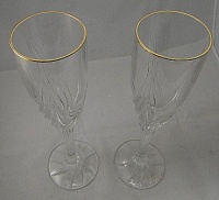 Lenox Debut Gold Set Of Two Fluted Champagne