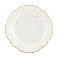 Lenox French Perle Tidbit Plate, White