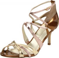 Ivanka Trump Women's Elkie Ankle-Strap Sandal,Metallic Multi,7.5 M US