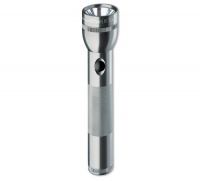 MAGLITE S2D096 Heavy-Duty 2-D Cell Flashlight, Gray