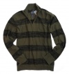 American Rag Mens 1/2 Zip Sweatshirt - Tarmac -