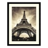 Eiffel Tower Framed Wall Art - 32.62W x 42.62H in.