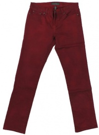 Lauren Jeans Co. Women's 32 Colored Slimming Modern Straight Leg Jeans (Vintage Red Wash) (8)