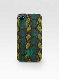 An exotic snake-print print design that snaps over your iPhone® for a stylish cover.Plastic2½W X 4¾H X ½DImportedPlease note: iPhone® not included.