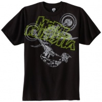 Metal Mulisha Boys 8-20 Stunt Short Sleeve Tee, Black, Medium