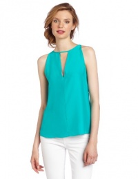 Parker Women's Keyhole Top, Sea, Large