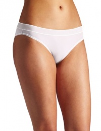 Calvin Klein Women's Second Skin Cut & Sewn Bikini, White, Medium