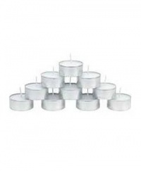 Country Dreams Unscented Tea Lights 100/Pkg-White