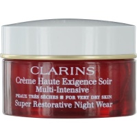 Clarins Super Restorative Night Wear for Very Dry Skin, 1.70 Ounce