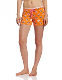 Paul Frank Women's Julius Print Short with Logo Elastic