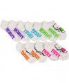 Hello Kitty Everyday Color 5-Pack Low-Cut Socks (Sizes 6 -- 8) - white, 6 - 8