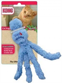 KONG Cat Hugga Wubba, Cat Toy (Colors Vary)