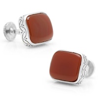 Konstantino Carnelian Cufflinks