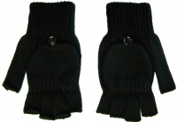 Low List Price Pop-Top Convertible Fingerless Gloves, Choose from Different Colors