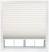 Easy Lift  750227506068 36-Inch by 64-Inch Trim-At-Home Fits windows 21-Inch to 36-Inch Wide Cordless Pleated Shade, Light Filtering, White