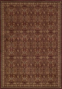 Momeni BELMOBE-07RED3B57 Red Rug