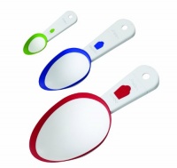 Wilton 2103-1112 Scoop-it Cupcake Batter spoons-Set of 3