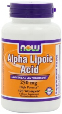 NOW Foods Alpha Lipoic Acid 250mg, 120 Vcaps