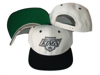 Los Angeles Kings White/Black Two Tone Snapback Adjusta