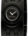 Gucci Women's YA112531 Twirl Small Black PVD Bangle Watch