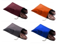 FashionBoutique high quality waterproof Nylon shoe bags- Set of 4 (Multicolor)