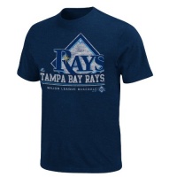 MLB Tampa Bay Rays Submariner Short Sleeve Basic Tee Men's