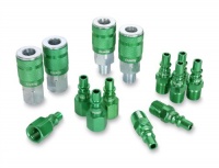 Legacy A71458B Color Connex Type B - ARO 14 Piece 1/4 in. Green Coupler and Plug Kit