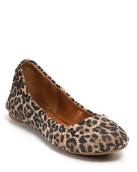 The animal print trend comes down to earth in these go-to flats by Lucky Brand.