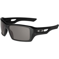 Oakley Eyepatch 2 Men's Lifestyle Designer Sunglasses w/ Free B&F Heart Sticker Bundle - Matte Black/Warm Grey / One Size Fits All