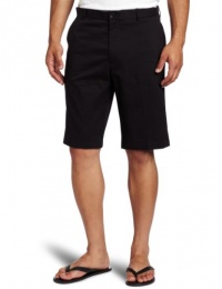 Perry Ellis Men's Flat Front Twill Short