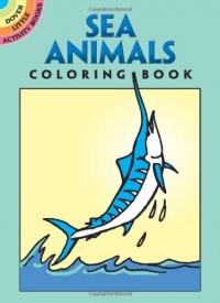 Sea Animals Coloring Book (Dover Little Activity Books)