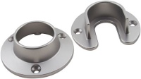 Stanley Home Designs 820167 Closet Flange Set, Satin Nickel