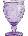 Rosanna Parisian Glass Purple Drinking Glass, Set of 4