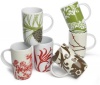 Rosanna Boho Holiday Mugs, Set of 6