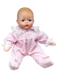 Madame Alexander Baby Huggums With Pink Check Onesie 29200