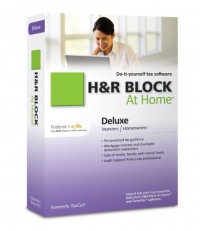 H&R Block At Home 2010 Deluxe Federal + eFile [Old Version]