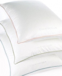 Charter Club Bedding, Vail Firm King Pillow White