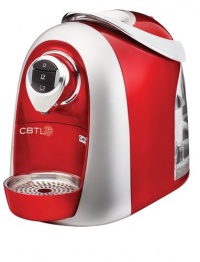 CBTL Kaldi S04 Single Cup Brewer, Red