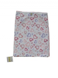 Noa Lily Blanket, Large hearts,