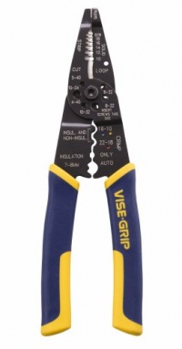 Irwin Industrial Tools 2078309 8-Inch Multi Tool Stripper, Cutter and Crimper with ProTouch Grips