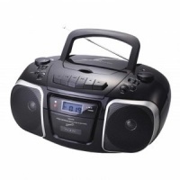 Supersonic MP3/CD Player with USB/AUX Inputs, Cassette Recorder & AM/FM Radio