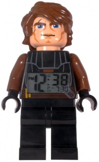 LEGO Kids' 9003073 Star Wars Anakin Minifigure Clock