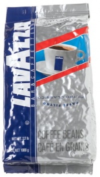 Lavazza Cafe Filtro Classico Whole Bean Coffee, 2.2-Pound Bags (Pack of 2)