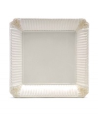 Lenox has been an American tradition for more than a century, combining superior craftsmanship with understated sophistication. The oversized Butler's Pantry dinnerware and dishes collection adds a vintage touch to your formal gatherings, in durable embossed white china square plates with a dressy high sheen.