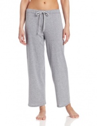 Nautica Sleepwear Women's Solid Knit Anchor Ankle Pant