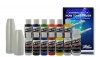 12 Createx Colors Airbrush Paint Set Basic Starter Kit - now includes (FREE) pack of 100 - 1 ounce paint mixing cups & Our FREE How-To Airbrush Book to help get you started, Published Exclusively by TCP Global.