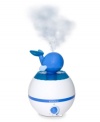 A natural in your little one's habitat! Create comfort in your nursery with this super silent baby-friendly must-have, which provides eight to 12 hours of continuous steam, 360º misting and adjustable humidity output. 1-year warranty.