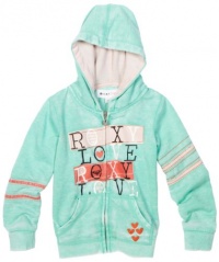 Roxy Kids Girls 2-6X Roxy Teenie Wahine - Friday Hoodie, Sage, Medium