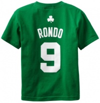 NBA Boston Celtics Rajon Rondo Short Sleeve Name & Number Tee - R8A3Ftdcx Youth